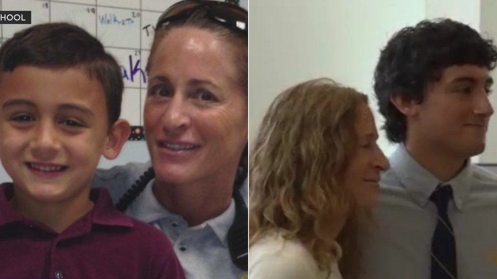 Miami-Dade firefighter meets teen she saved 15 years ago, who now hopes to become a firefighter — CBS Miami, Wellington Schools news