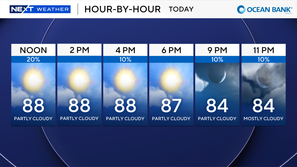 A wonderful weekend for South Florida in store with minimal showers — CBS Miami, Wellington Business news