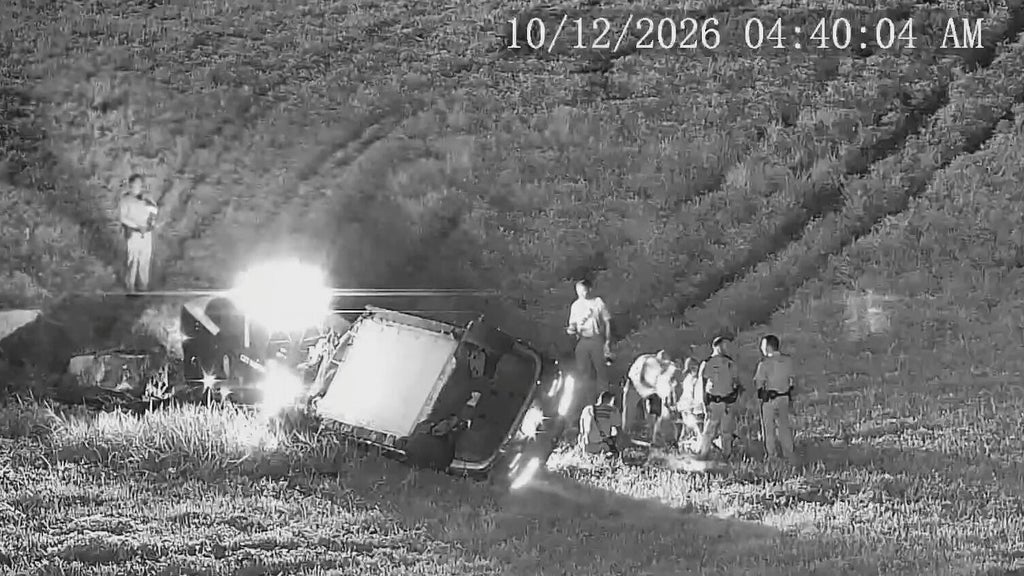 BMW flees traffic stop on Palmetto Expressway, crashes off road in Miami Lakes, FHP says — CBS Miami, Wellington Health news
