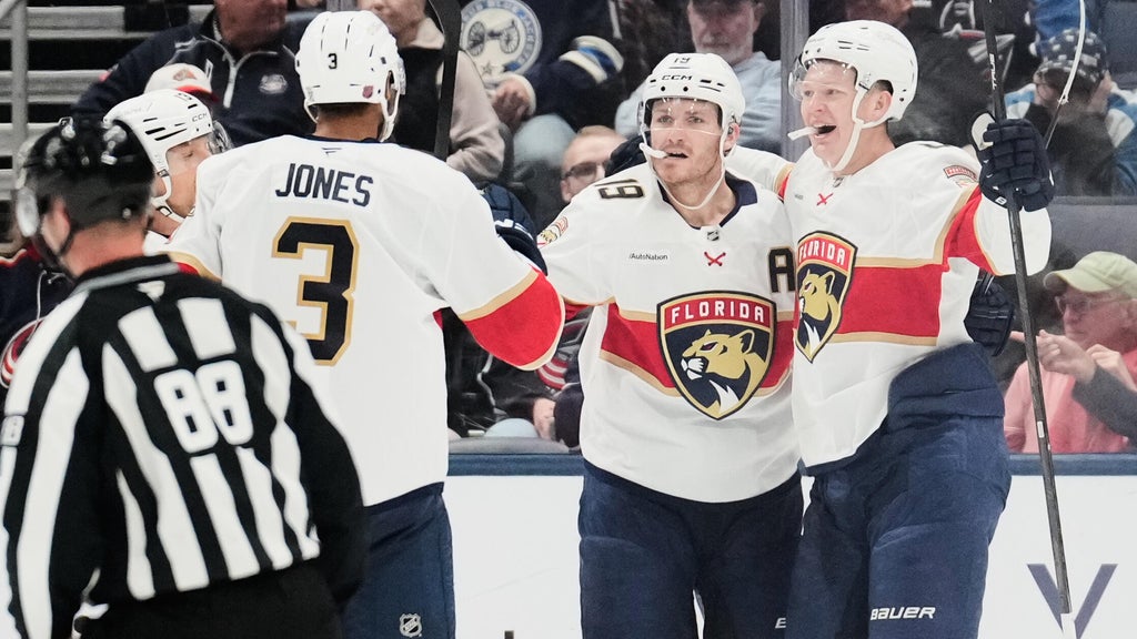 Brady Tkachuk's hat trick, Matthew Tkachuk's five assists lead Panthers past Blue Jackets 7-3 — CBS Miami, Wellington Real Estate news