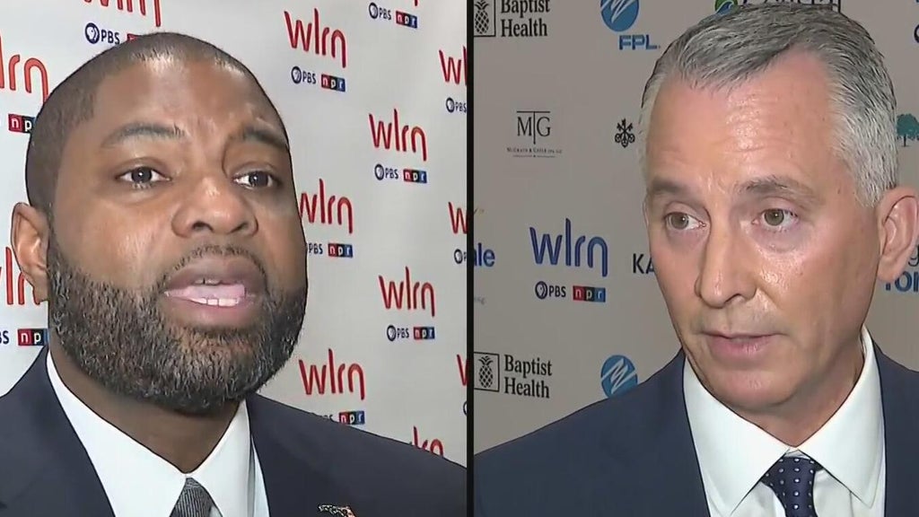 Both gubernatorial candidates are in South Florida campaigning for the midterm elections — CBS Miami, Wellington Community news