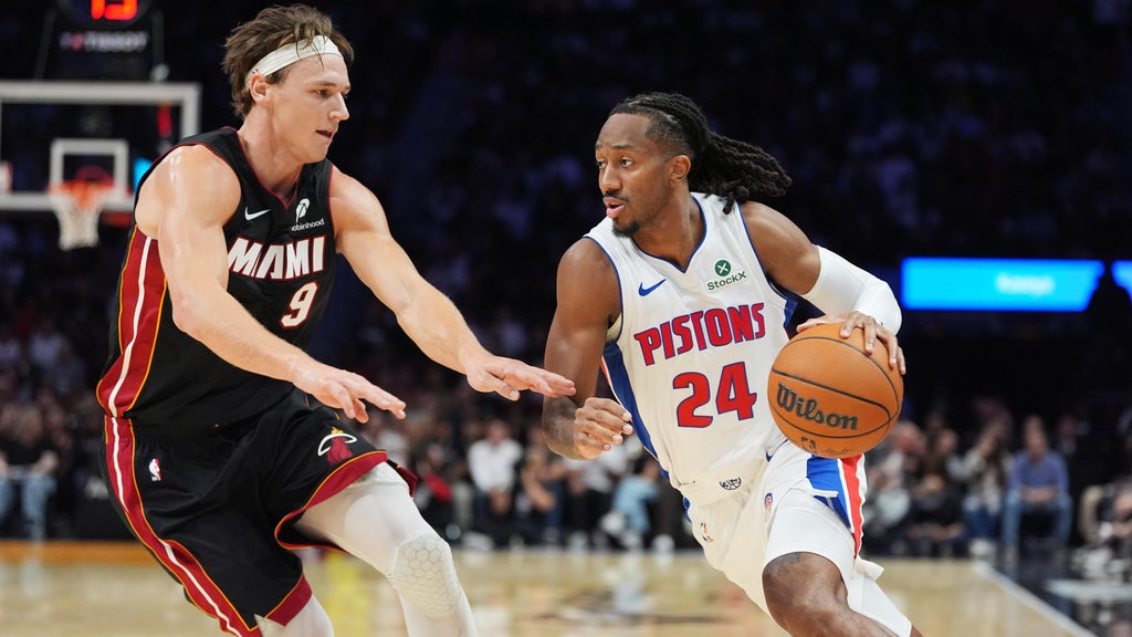 Giannis Antetokounmpo's 36 points not enough as Pistons beat Heat 128-111 to send Miami to 0-2 start — CBS Miami, Wellington Business news