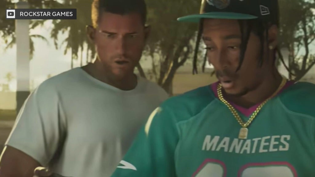 More GTA VI "Vice City" starting to pop up across Miami, including at Dolphins game — CBS Miami, Wellington Sports news
