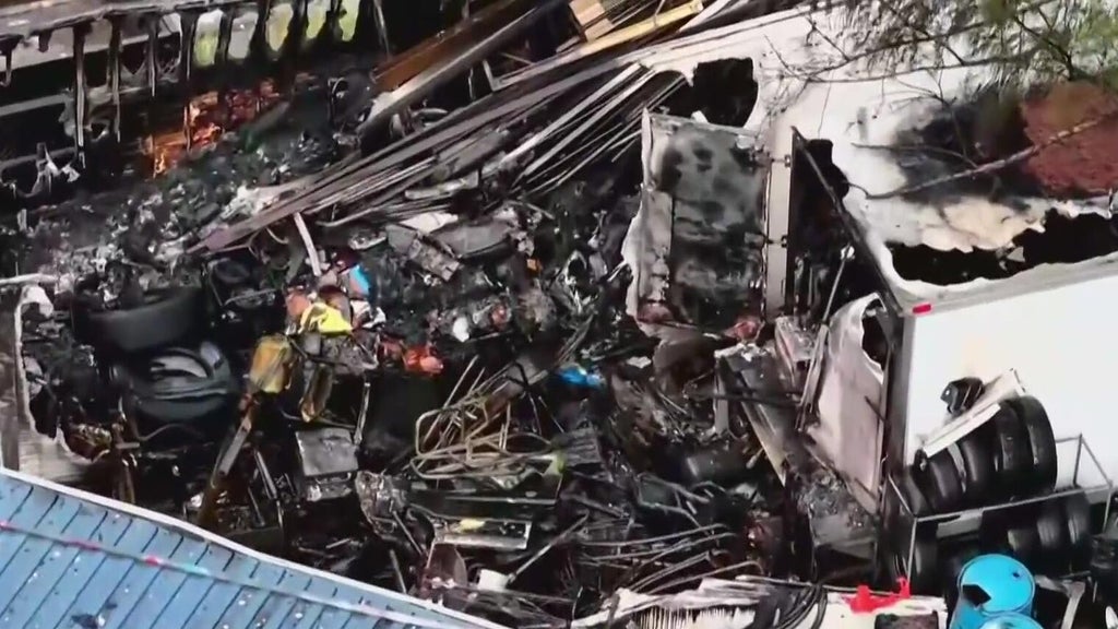Pets survive massive mobile home fire in West Little River — CBS Miami, Wellington Community news