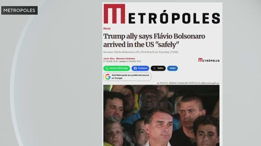 Brazilian far-right candidate Flavio Bolsonaro reportedly flees to Florida after election loss — Wellington Community news