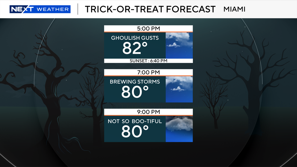 South Florida Halloween forecast looking stormy, rainy for trick-or-treaters — Wellington Sports news