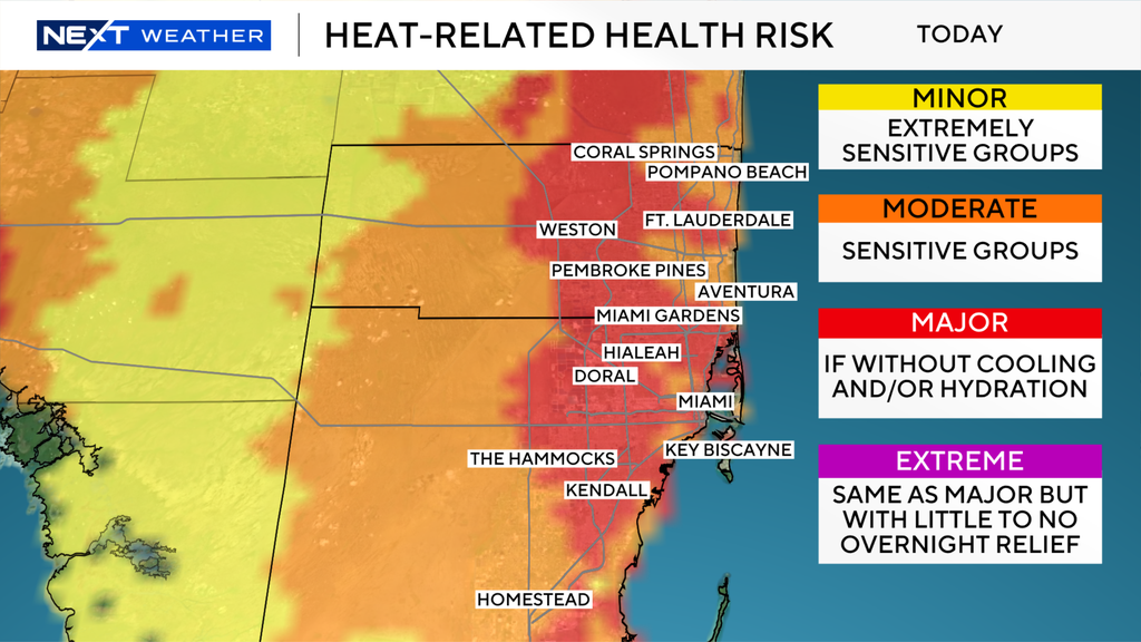 More record-breaking heat possible in South Florida on Friday before rain chances rise this weekend — CBS Miami, Wellington Health news