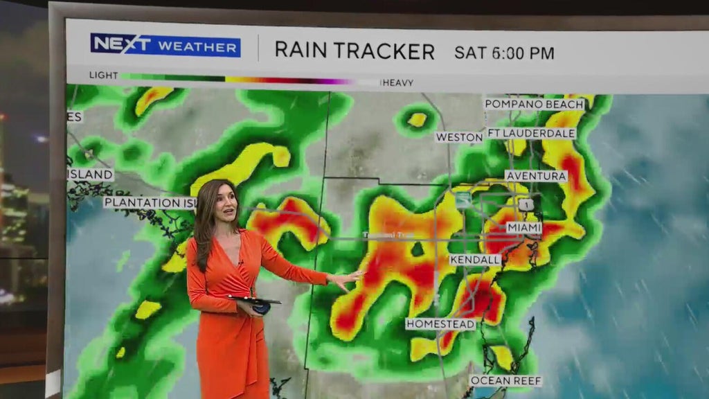 Spotty showers possible in South Florida Thursday before heavy rain, flood threat arrives this weekend — CBS Miami, Wellington Sports news