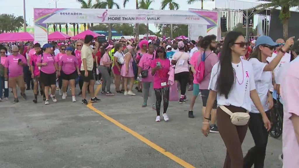 Countdown to Susan G Komen More Than Pink Walk is underway — CBS Miami, Wellington Community news