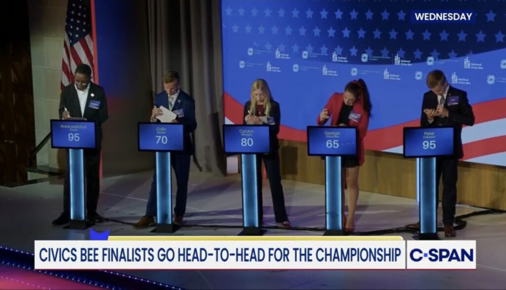 Colorado student wins top prize at National Civics Bee Championship — Florida Phoenix, Wellington Schools news