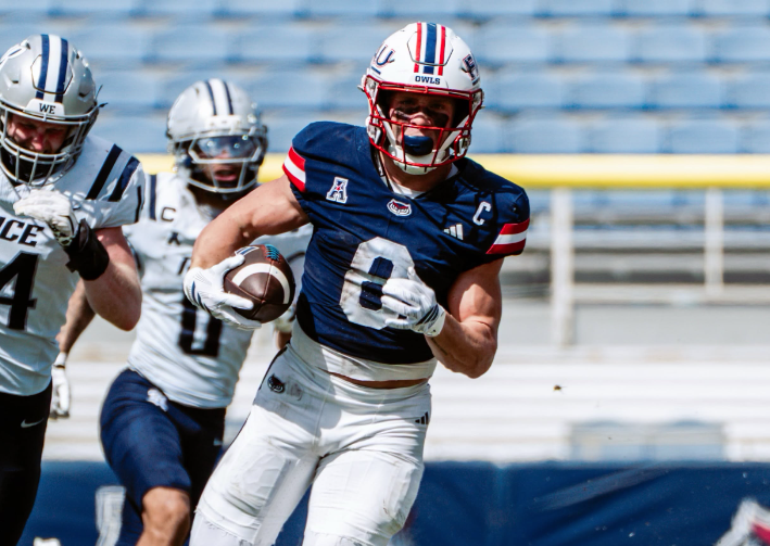 FAU's Easton Messer scores 5 TDs in 51-49 win over Rice — WPBF West Palm Beach, Wellington Sports news