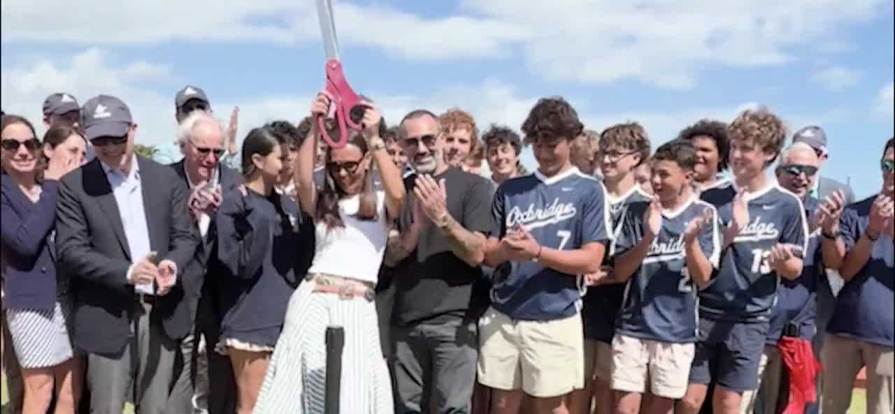 Oxbridge Academy celebrates new baseball stadium with ribbon-cutting ceremony — WPBF Sports Palm Beach, Wellington Schools news