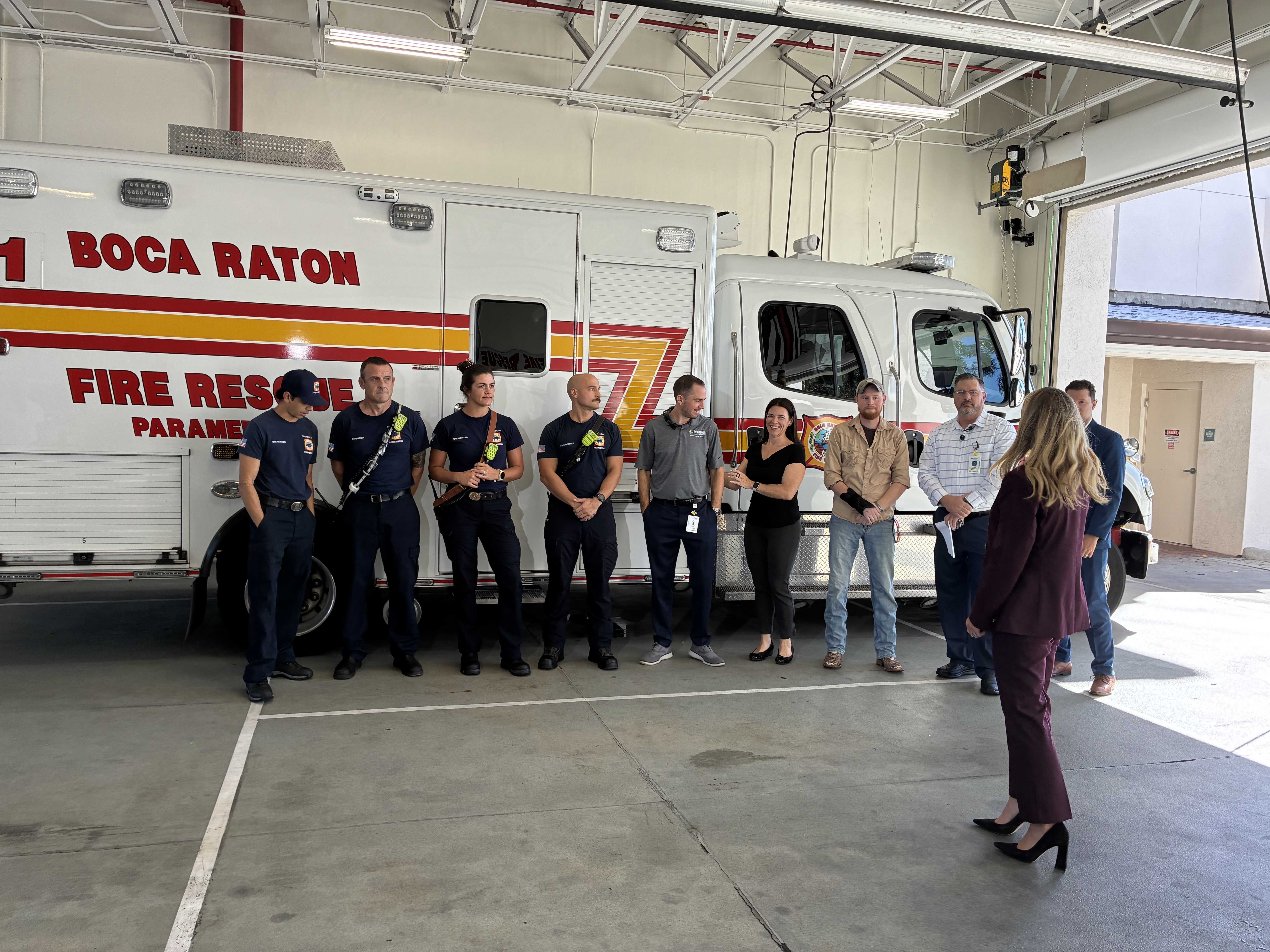 'Oh, they're awesome': Boca Raton paramedics use whole blood to save motorcycle crash victim — WPBF West Palm Beach, Wellington Community news