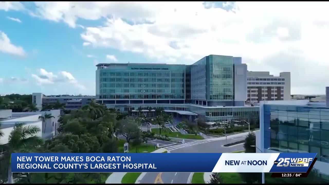 Boca Raton Regional's new 8-story patient tower increases specialized care access — WPBF West Palm Beach, Wellington Health news