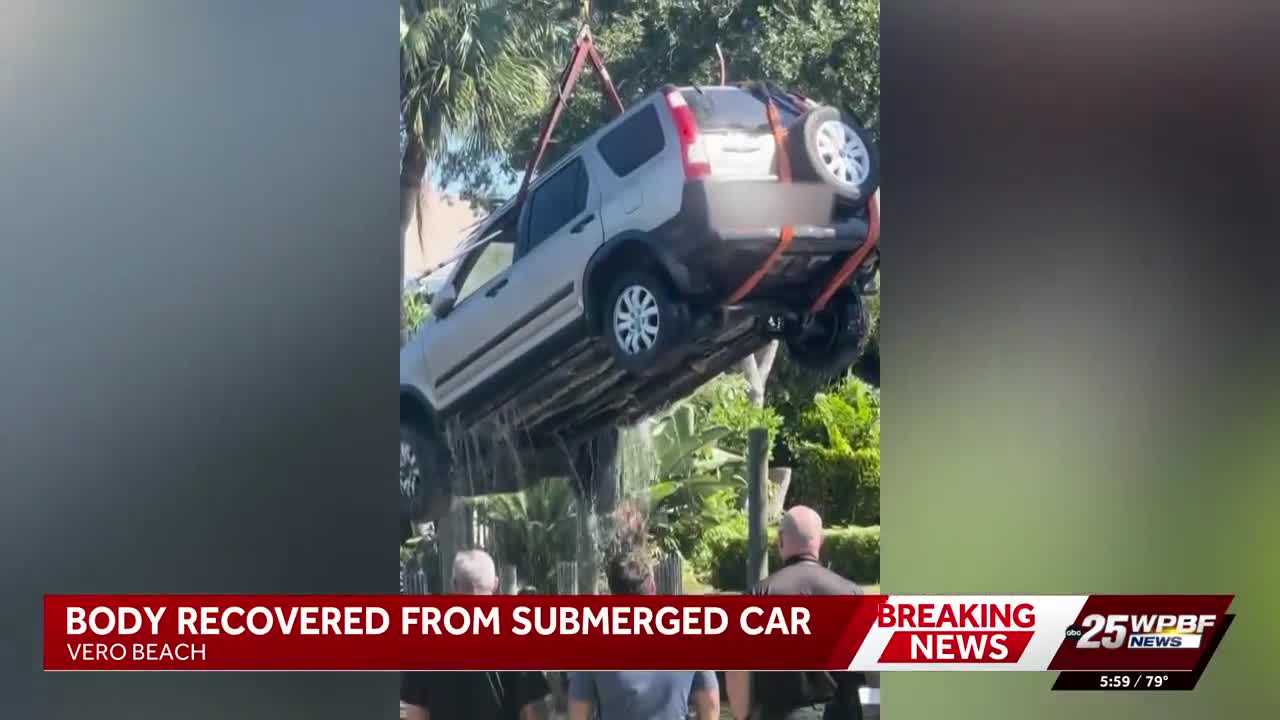 Vero Beach man found dead in car pulled from Indian River Lagoon — WPBF West Palm Beach, Wellington Community news