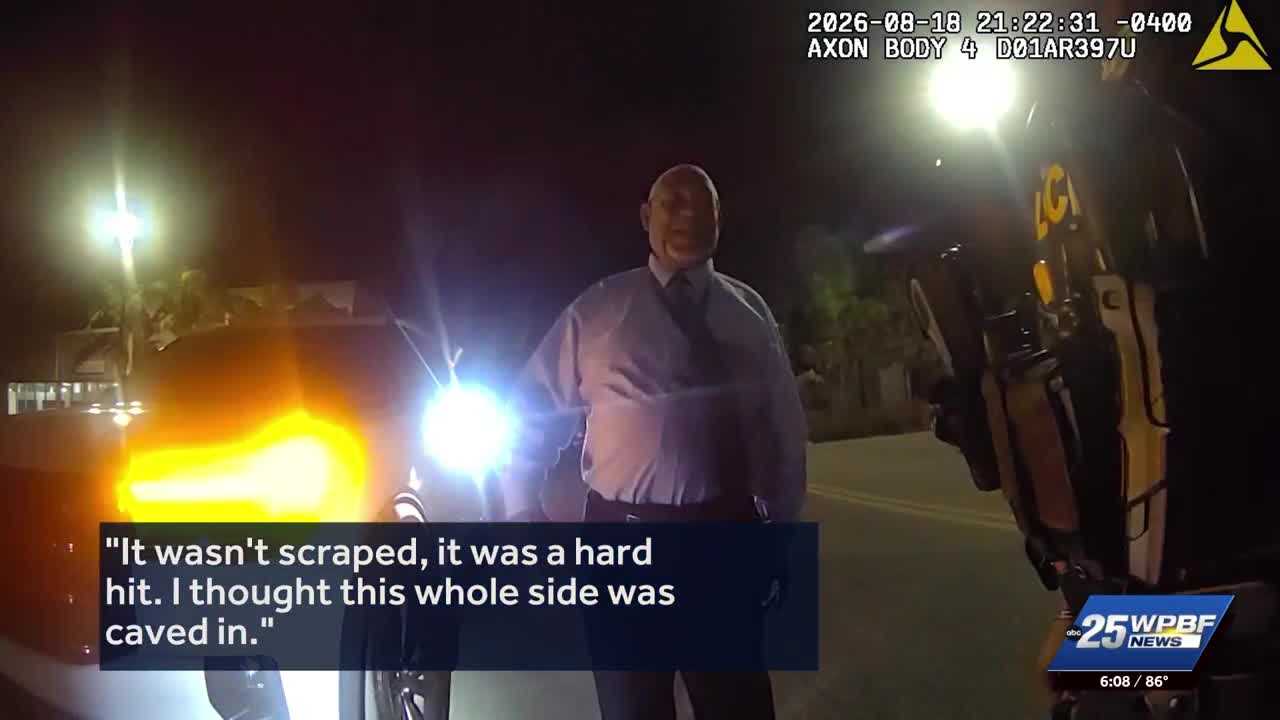 EXCLUSIVE: Bodycam reveals Riviera Beach city manager's account of hit-and-run as council meeting collapses — WPBF West Palm Beach, Wellington Community news