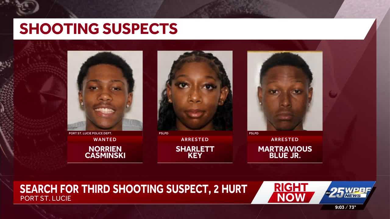 Two arrested, another sought in shooting at St. Lucie West shopping center — WPBF West Palm Beach, Wellington Business news