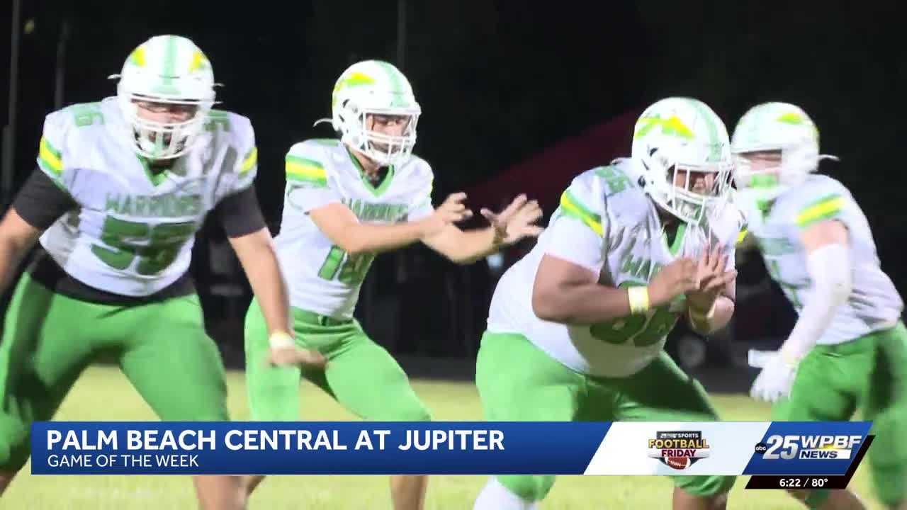 Jupiter and Palm Beach Central compete for district title in pivotal matchup — WPBF Sports Palm Beach, Wellington Sports news