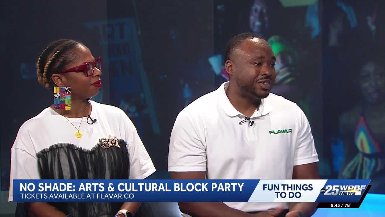 No Shade festival celebrates South Florida culture in West Palm Beach — WPBF West Palm Beach, Wellington Arts news