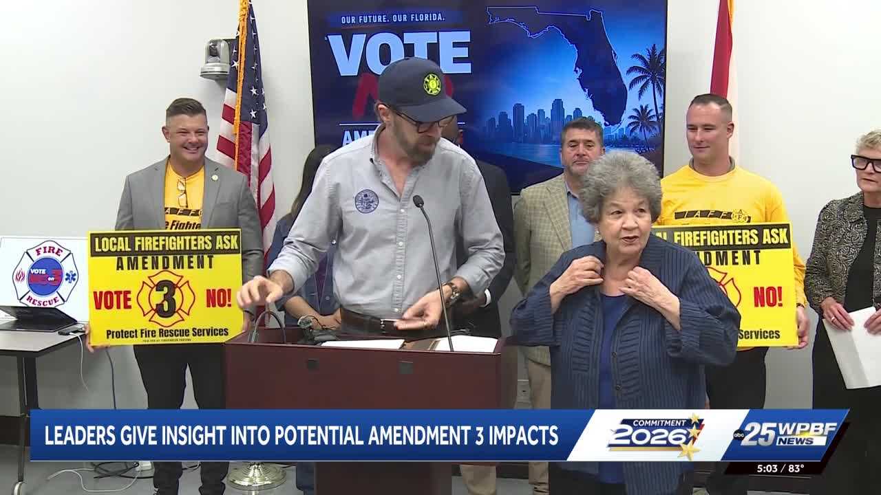 Florida officials discuss Amendment 3’s impact on property taxes and local services — WPBF West Palm Beach, Wellington Real Estate news