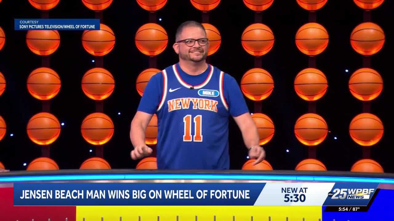 Jensen Beach man Mike Gonzalez wins $70,000 on 'Wheel of Fortune' — WPBF West Palm Beach, Wellington Community news