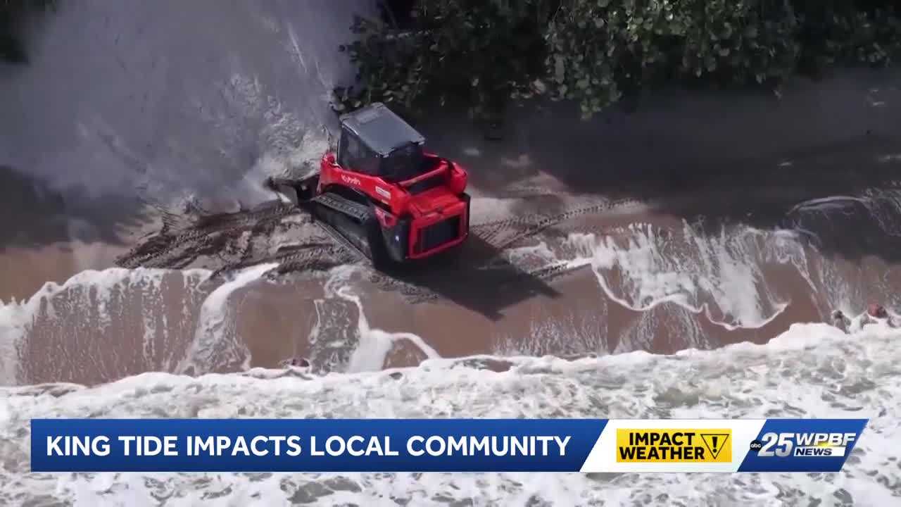 King tide flooding and erosion impact South Florida — Wellington Community news